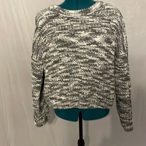 So - Softest Grey & White Knit Sweater - XL